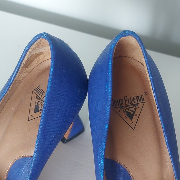 John Fluevog Desmond Leather Pumps - Size 7 - Picture 5 of 9